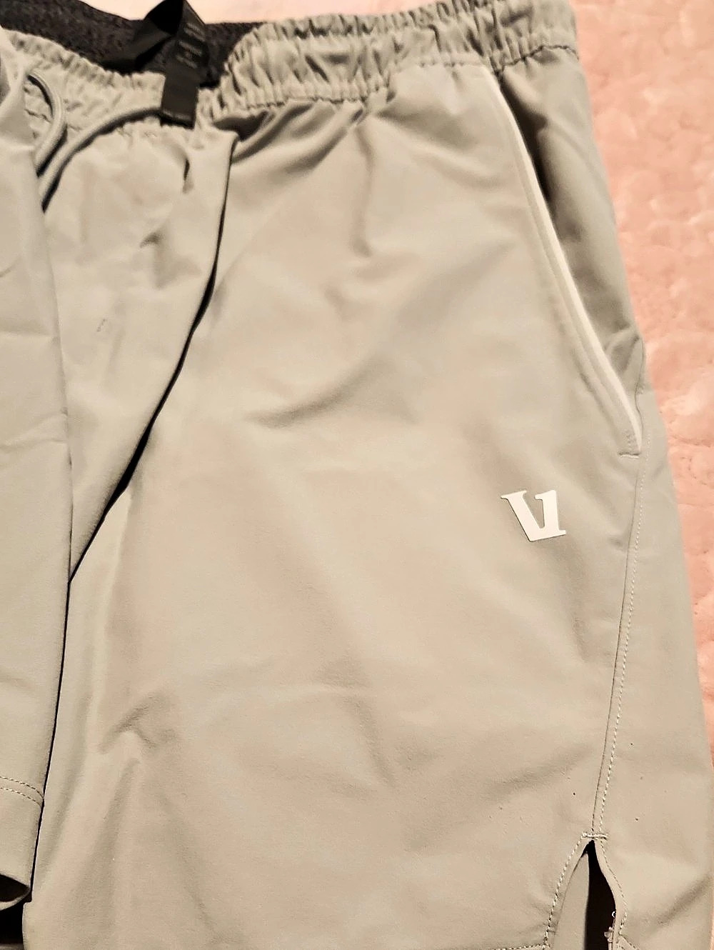 Vuori Athletic Shorts in Gray Like New